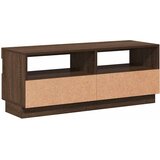 TV ormarić s LED svjetlima boja smeđeg hrasta 100 x 35 x 40 cm | shoptok.hr