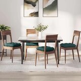  Jastučići za sjedenje 4 pcs Tamnozelena 45 x 45 x 12 cm tkanina | shoptok.hr