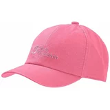 Jack Wolfskin Dječja kapa BASEBALL CAP K boja: ružičasta, s tiskom