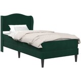  Krevetna konstrukcija 2 pcs Tamnozelena 90 x 190 cm Baršun | shoptok.hr