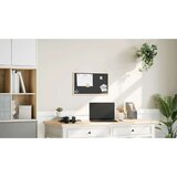 vidaXL Ploča za pisanje s crnim okvirom od punog borovine 60x40 cm | shoptok.hr