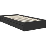  s od storage Podesivo Crna 90 x 190 cm Konstruirano drvo | shoptok.hr
