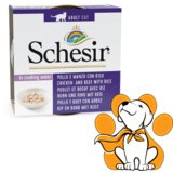 Schesir cat piletina,govedina,pirinač u sopstvenom soku 85g
