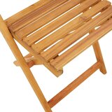  5-dijelni vrtni blagovaonski set smeđesiva od tkanine i drva | shoptok.hr