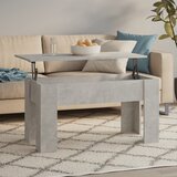  Stolić za kavu boja betona 101x49x52 cm konstruirano drvo | Shoptok.si
