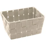 Košarica za shranjevanje Adria Mini (19 x 9 x 14 cm, bež, polipropilen)