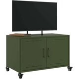 TV ormarić maslinastozeleni 68x39x43 5 cm hladno valjani čelik | shoptok.hr