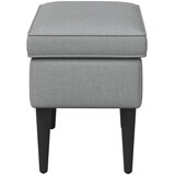  Stolica za noge Svjetlosiva 55 x 35 x 41 cm Tkanina | shoptok.hr