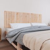 vidaXL Stensko posteljno vzglavje 185x3x60 cm trdna borovina Cene