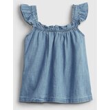 GAP Kids Top Denim Ruffle - Girls | shoptok.hr