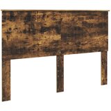  Konstrukcija postelje z vzglavjem Dimljeni oreh 150 x 200 cm, (5000103243) | Shoptok.si