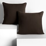DecoKing Ukrasna jastučnica Amber 80x80 cm, tamnosmeđa | shoptok.hr