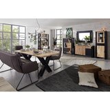 Modern Living mizica pyramide, mangov les, kovina | Shoptok.si