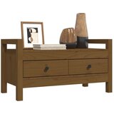  Klop za predsobo medeno rjava 80x40x43 cm trdna borovina, (20766928) | Shoptok.si