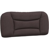 Maison Chic posteljno vzglavje - vzglavna omarica - vzglavna stranica temno rjava 80 cm blago, (21704248) | Shoptok.si