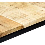  Blagovaonski stol od masivnog grubog drva manga 140x70x75 cm | shoptok.hr