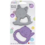 Melii Teethers grickalica za bebe Bulldog & Cat 2 kom | shoptok.hr
