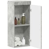  Kopalna stenska omarica TULUM Betonsko siva 37 x 24,5 x 86 cm, (5000157270) | Shoptok.si