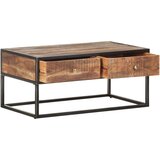 vidaXL Klubska mizica 90x50x40 cm robusten akacijev les | Shoptok.si