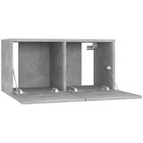 Viseći TV ormarići 2 kom siva boja betona 60 x 30 x 30 cm | shoptok.hr
