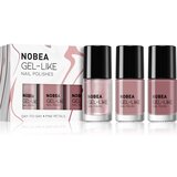 NOBEA Day-to-Day Coffee Time Set set lakov za nohte Pink Petals Cene