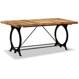  Blagovaonski Stol Masivno Grubo Obrađeno Drvo Manga 180 cm | shoptok.hr