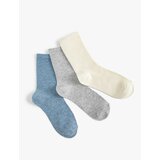 Koton 3-Piece Set of Basic Socks cene