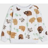 Sinsay Trenirka: crewneck majica i jogger hlače s motivom šumskih životinja | shoptok.hr