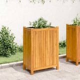  Vrtna sadilica s oblogom 54x31x75 cm od masivnog drva bagrema | shoptok.hr