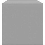 TV omarica visok sijaj siva 120x40x40 cm iverna plošča, (20732257) | Shoptok.si