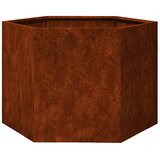  Sadilica boja hrđe 60 x 60 x 45 cm od čelika COR-TEN | shoptok.hr