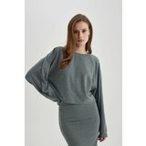Defacto Relax Fit Crew Neck Long Sleeve T-Shirt cene