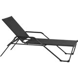 Siena Garden Tesoro M29537 ležaljka za sunčanje aluminij, plastika antracitna (matirana) boja, crna, srebrna | Eponuda.ba