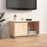 vidaXL TV omarica 74x35x44 cm trdna borovina Cene