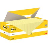  samoljepljiv 76x76mm 100L Post-it 3M.654 žuti 12+12 gratis | Shoptok.si