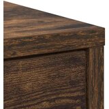  Komoda s predali in vrati, dimljeni hrast, 73x31x90 cm | Shoptok.si