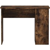  Pisalna miza dimljeni hrast 100x55x75 cm inženirski les | Shoptok.si