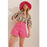 Trend Alaçatı Stili Shorts - Pink - Normal Waist | shoptok.hr