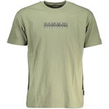 Napapijri MEN&#39;S SHORT SLEEVE T-SHIRT GREEN Cene