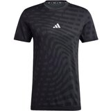 Adidas Funkcionalna majica 'Gym+' siva / črna / bela Cene