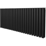 Monster ovalni stebričasti radiator – 600 mm x 1440 mm – črn, (21569832) Cene