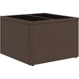  5-dijelni set vrtnih sofa s jastucima poliratan smeđi | shoptok.hr