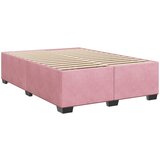  Boxspring krevet s madracem Ružičasta 140 x 200 cm Baršun | shoptok.hr