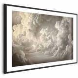  Plakat Whisper of Illuminated Clouds: Soft Light Play in the Sky Theater 90x60 Crni okvir s margom | shoptok.hr