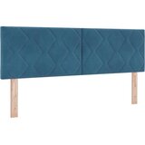  Krevet s opruga kutije Tamno plava 160 x 200 cm Baršun | shoptok.hr