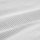 Bianca Svetlo siva enojna posteljnina iz bombažnega perkala 135x200 cm Seersucker Woven Stripe – | Shoptok.si