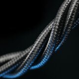 BLAVEC RAPTOR OPLETENI KABEL – TYPE- C NA LIGHTNING – PD 20W 2.4A 3m crno-sivi | shoptok.hr