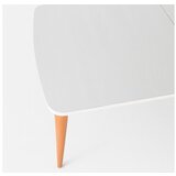 Hanah home trpezarijski set lina, crno-beli | Eponuda.com