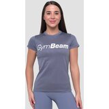 GymBeam Ženska majica Mesh Essence Denim Blue