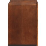 vidaXL kopalniška omarica s polico s shranjevanjem z vrati rjava 38 x 33.5 x 48 cm | Shoptok.si